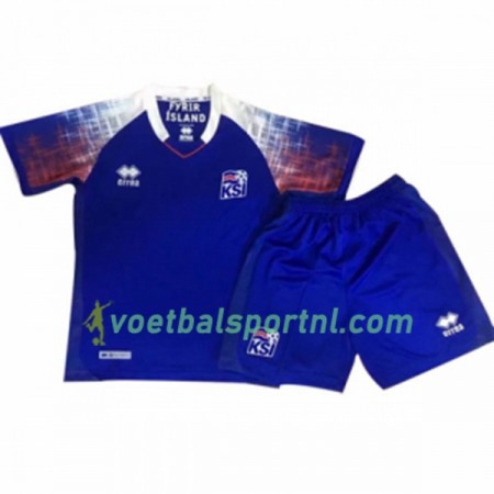 IJsland Kind Thuis Tenue WK voetbal 2018